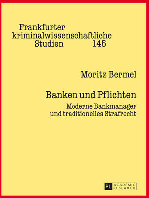 cover image of Banken und Pflichten